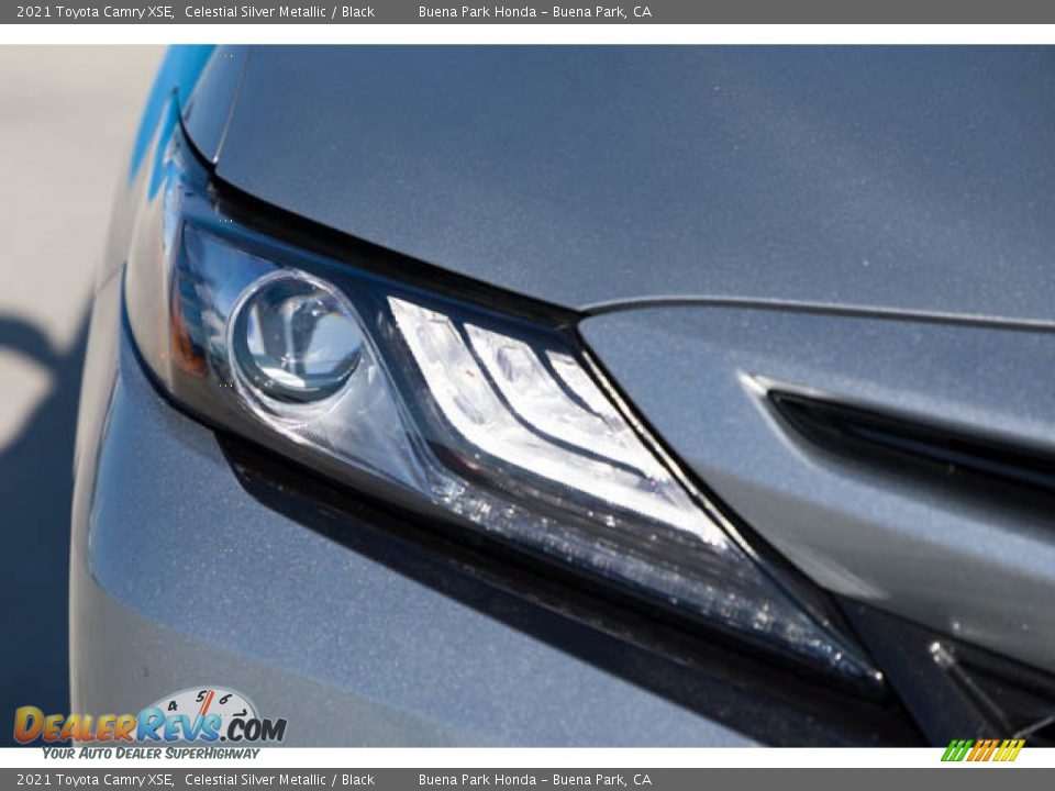 2021 Toyota Camry XSE Celestial Silver Metallic / Black Photo #8