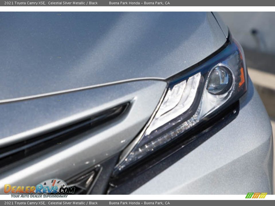 2021 Toyota Camry XSE Celestial Silver Metallic / Black Photo #9
