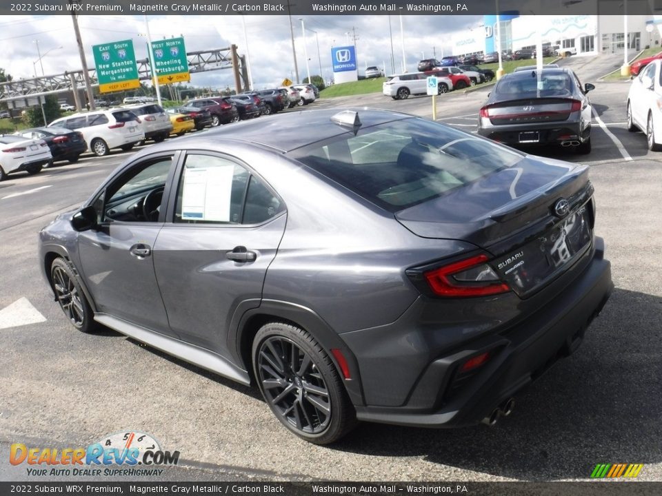 2022 Subaru WRX Premium Magnetite Gray Metallic / Carbon Black Photo #8