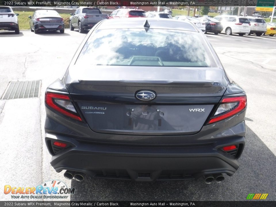 2022 Subaru WRX Premium Magnetite Gray Metallic / Carbon Black Photo #9