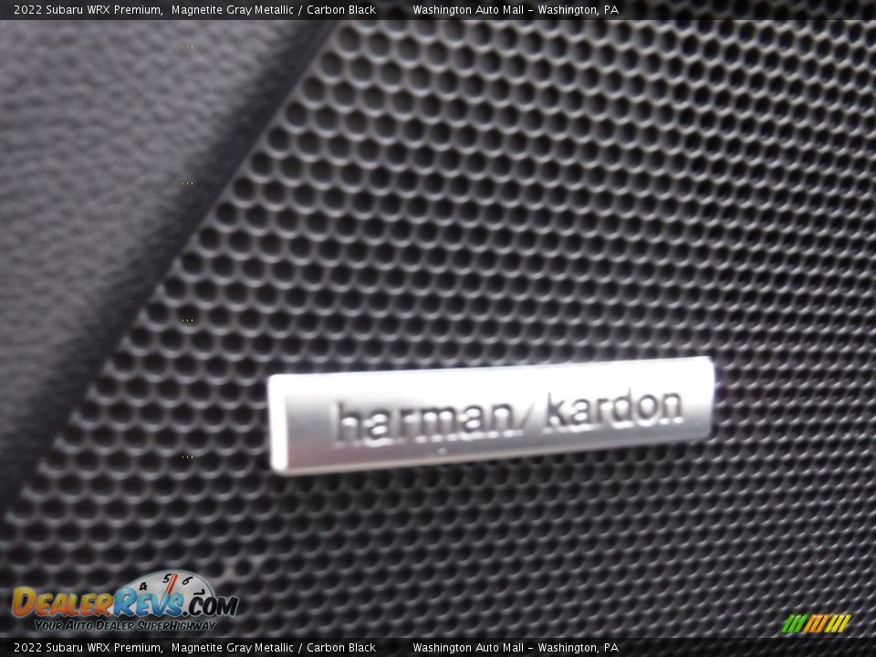 2022 Subaru WRX Premium Magnetite Gray Metallic / Carbon Black Photo #14