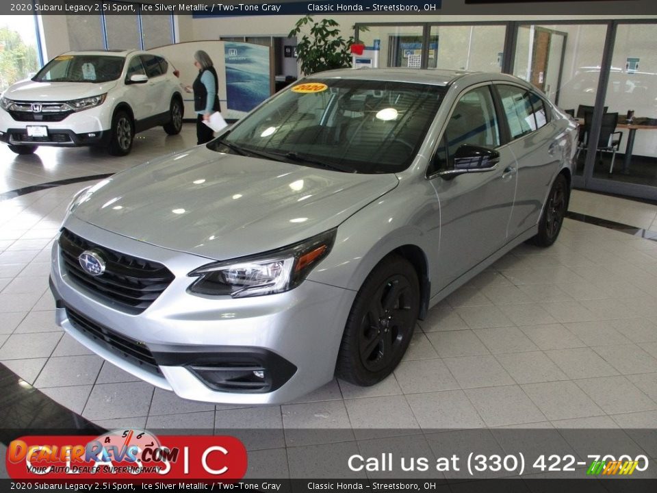 2020 Subaru Legacy 2.5i Sport Ice Silver Metallic / Two-Tone Gray Photo #1