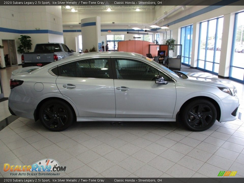 2020 Subaru Legacy 2.5i Sport Ice Silver Metallic / Two-Tone Gray Photo #4