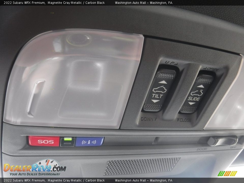 2022 Subaru WRX Premium Magnetite Gray Metallic / Carbon Black Photo #23