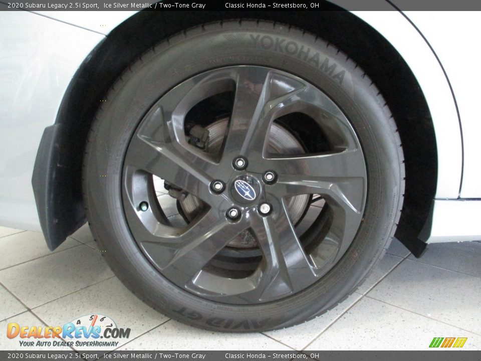 2020 Subaru Legacy 2.5i Sport Ice Silver Metallic / Two-Tone Gray Photo #6