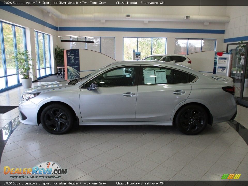 2020 Subaru Legacy 2.5i Sport Ice Silver Metallic / Two-Tone Gray Photo #10