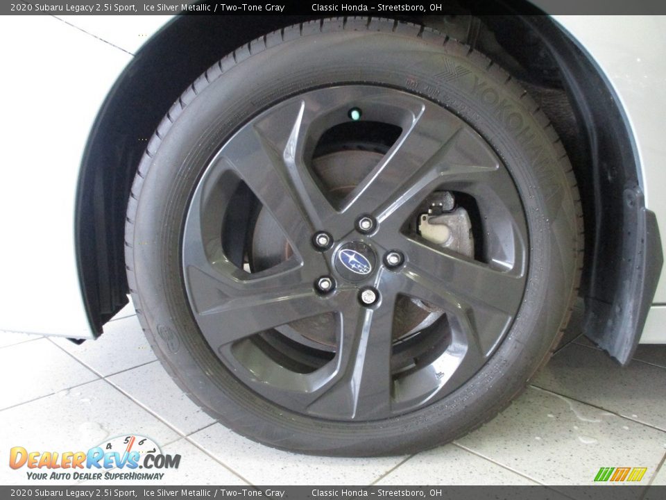 2020 Subaru Legacy 2.5i Sport Ice Silver Metallic / Two-Tone Gray Photo #12