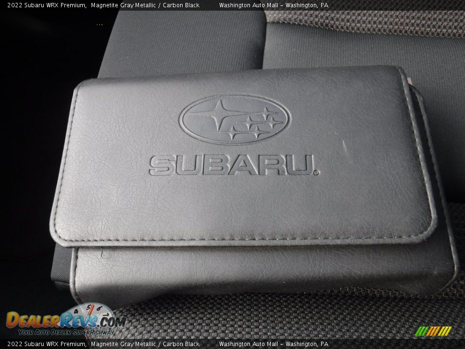 2022 Subaru WRX Premium Magnetite Gray Metallic / Carbon Black Photo #33