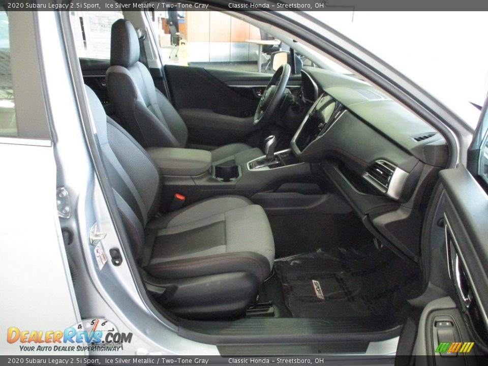 2020 Subaru Legacy 2.5i Sport Ice Silver Metallic / Two-Tone Gray Photo #16
