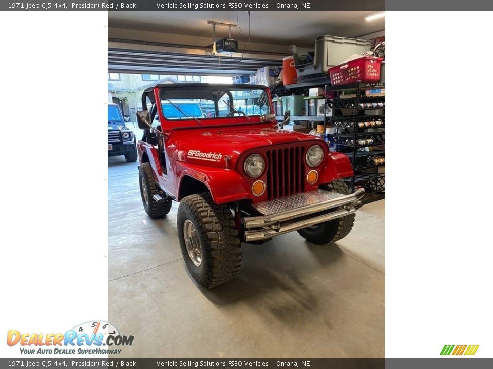 Front 3/4 View of 1971 Jeep CJ5 4x4 Photo #1
