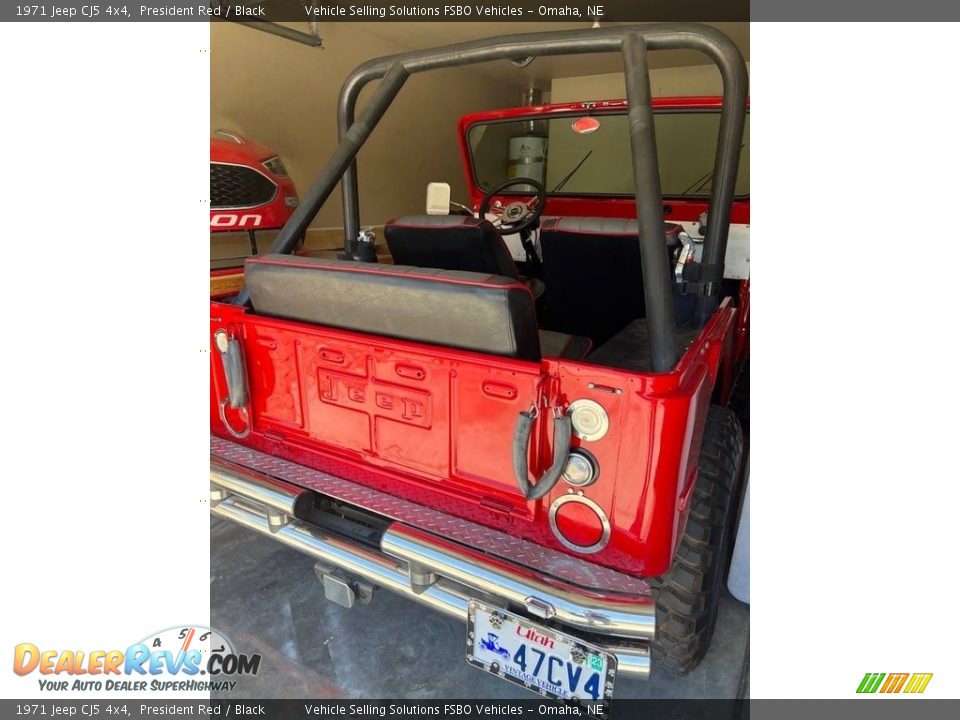 President Red 1971 Jeep CJ5 4x4 Photo #6