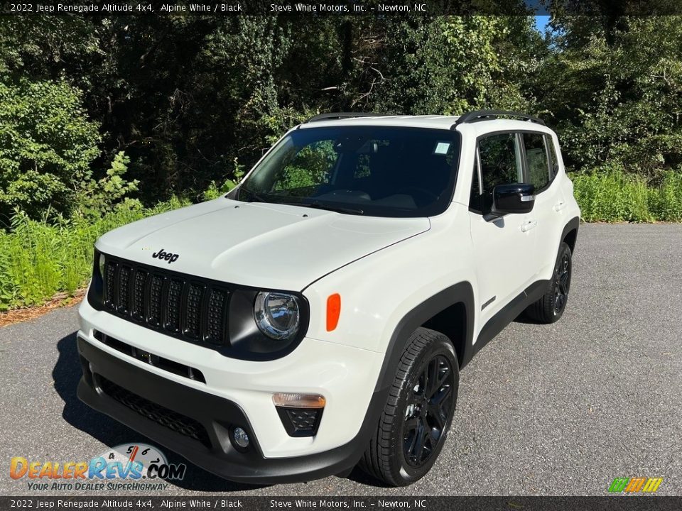 2022 Jeep Renegade Altitude 4x4 Alpine White / Black Photo #2