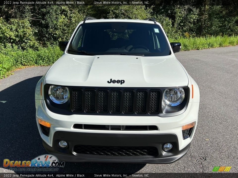 2022 Jeep Renegade Altitude 4x4 Alpine White / Black Photo #3