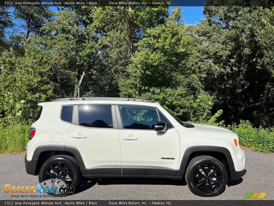 2022 Jeep Renegade Altitude 4x4 Alpine White / Black Photo #5