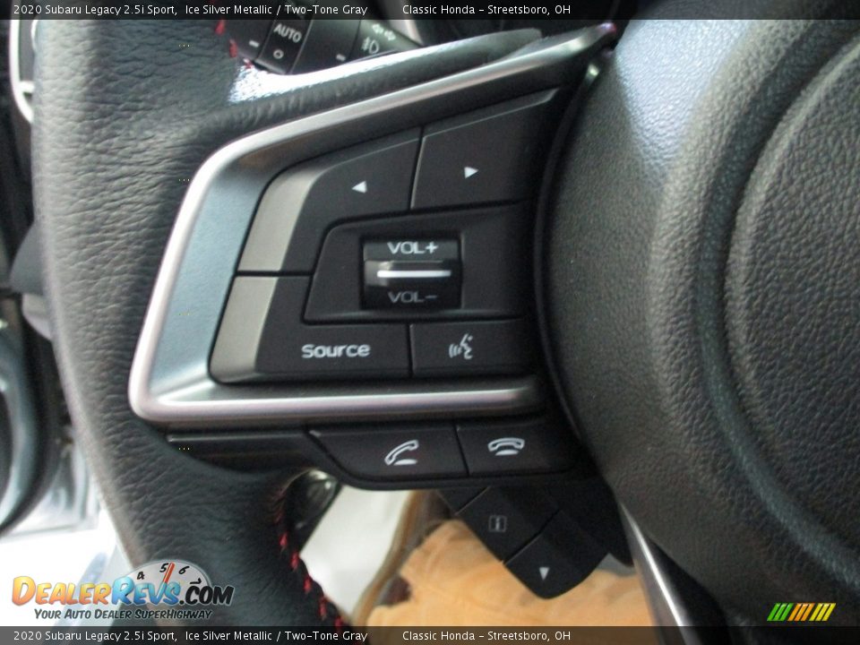 2020 Subaru Legacy 2.5i Sport Ice Silver Metallic / Two-Tone Gray Photo #32