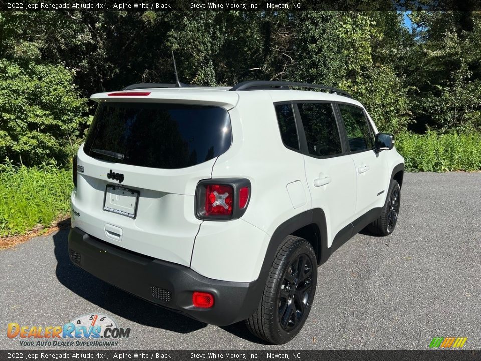 2022 Jeep Renegade Altitude 4x4 Alpine White / Black Photo #6