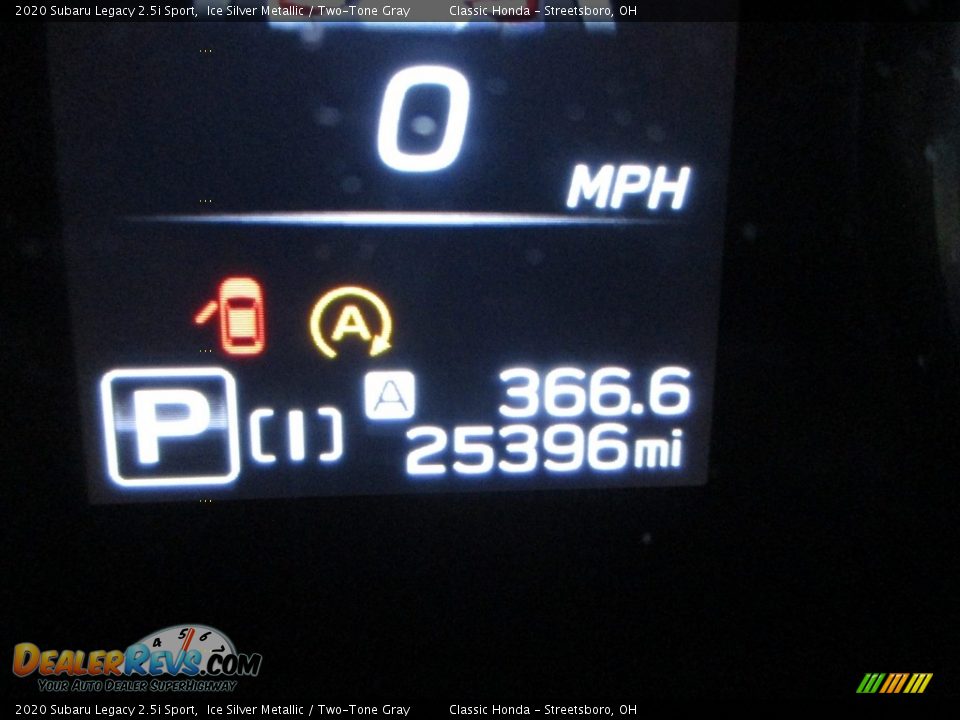 2020 Subaru Legacy 2.5i Sport Ice Silver Metallic / Two-Tone Gray Photo #35