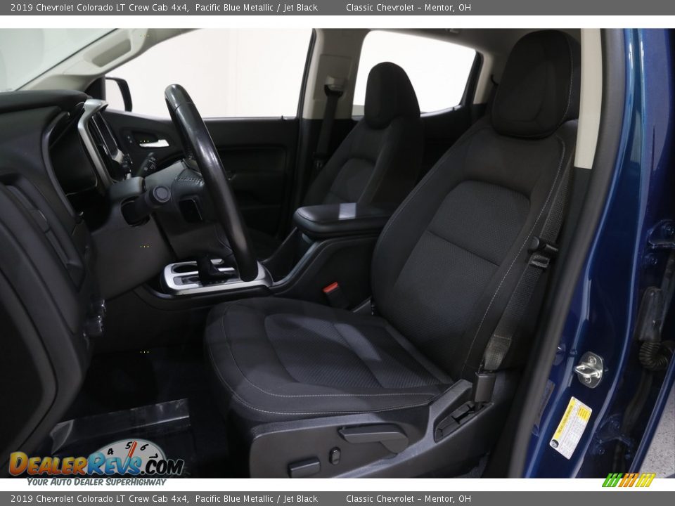 2019 Chevrolet Colorado LT Crew Cab 4x4 Pacific Blue Metallic / Jet Black Photo #5