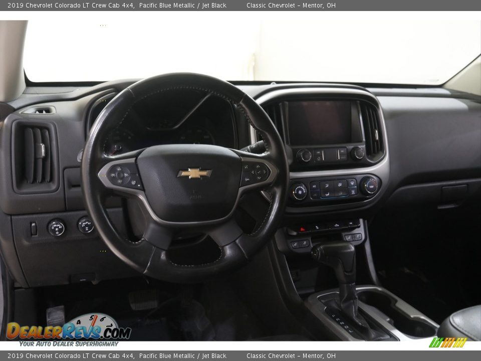 2019 Chevrolet Colorado LT Crew Cab 4x4 Pacific Blue Metallic / Jet Black Photo #7
