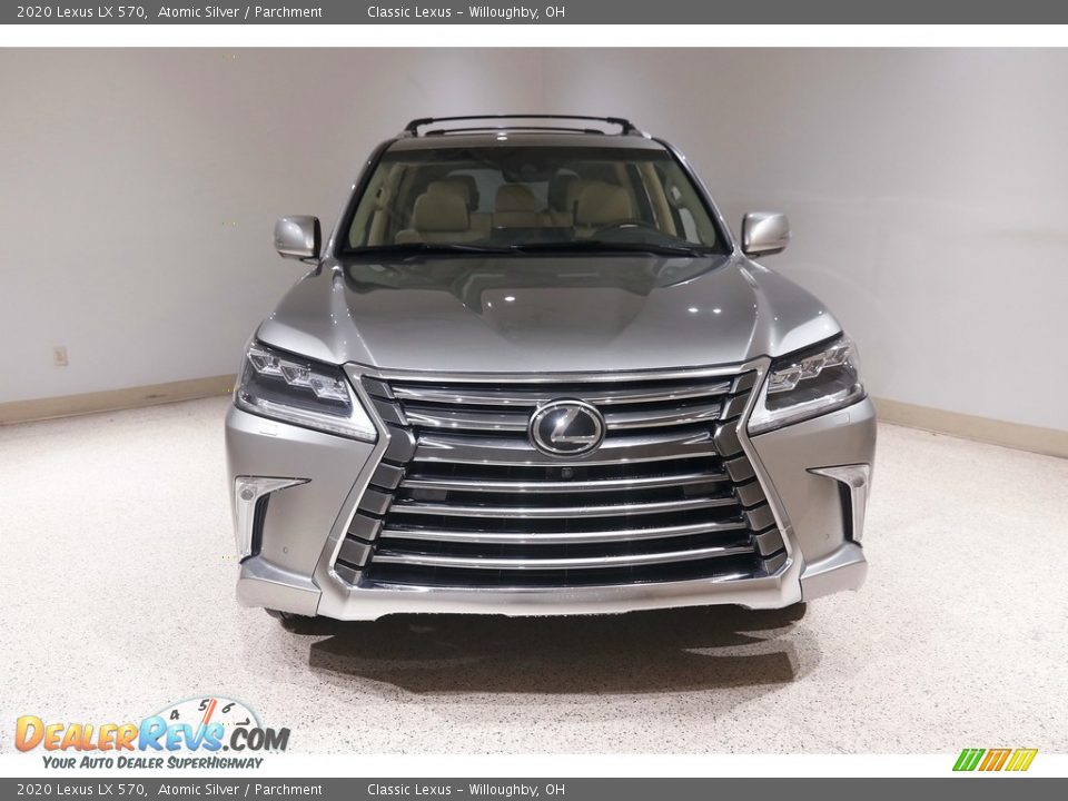 2020 Lexus LX 570 Atomic Silver / Parchment Photo #2