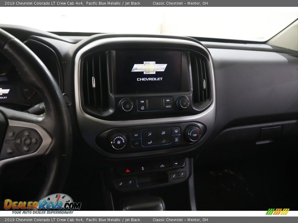 2019 Chevrolet Colorado LT Crew Cab 4x4 Pacific Blue Metallic / Jet Black Photo #10