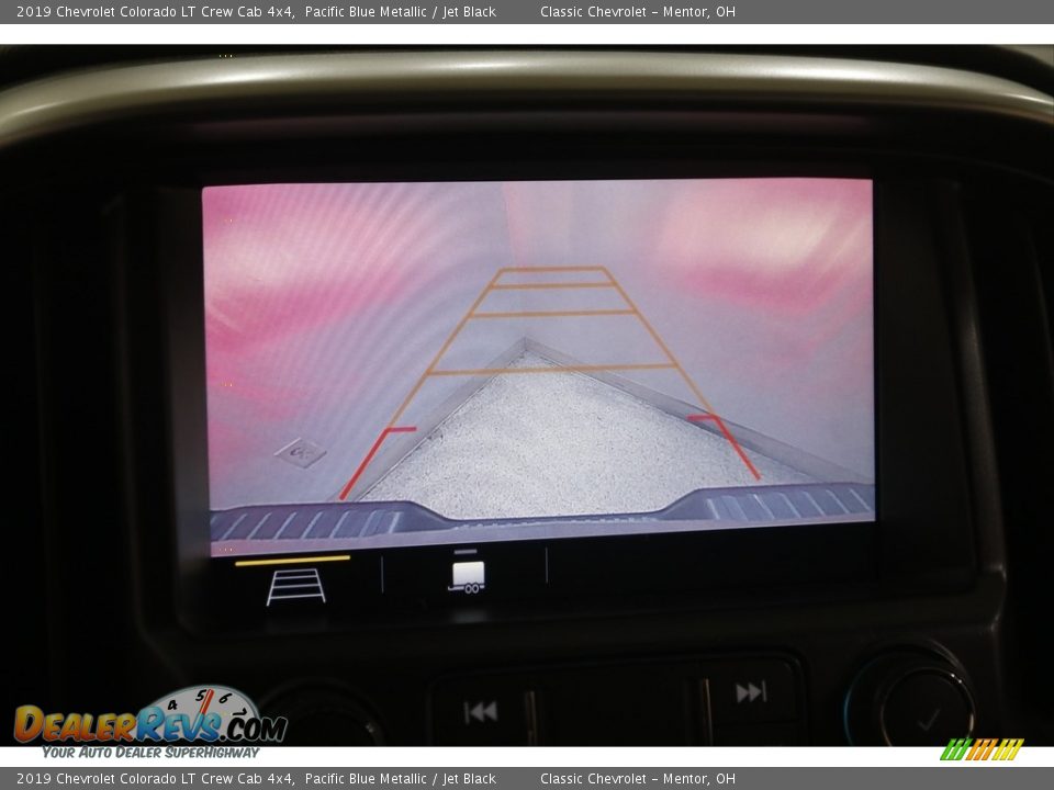 2019 Chevrolet Colorado LT Crew Cab 4x4 Pacific Blue Metallic / Jet Black Photo #13