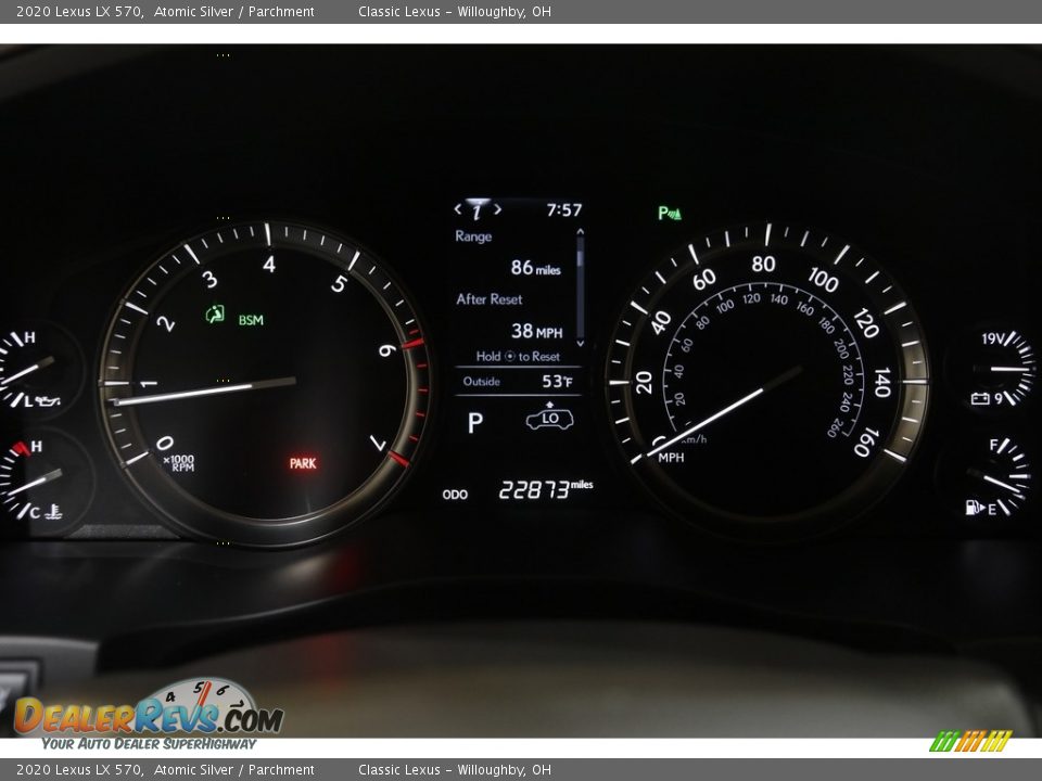 2020 Lexus LX 570 Gauges Photo #8