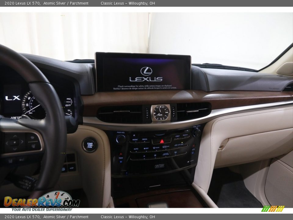 2020 Lexus LX 570 Atomic Silver / Parchment Photo #9