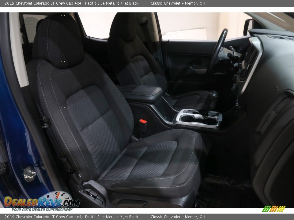 2019 Chevrolet Colorado LT Crew Cab 4x4 Pacific Blue Metallic / Jet Black Photo #16