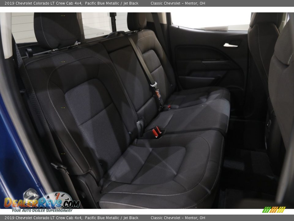 2019 Chevrolet Colorado LT Crew Cab 4x4 Pacific Blue Metallic / Jet Black Photo #17