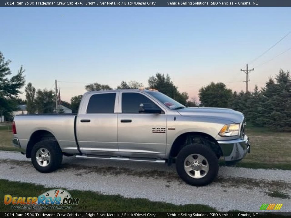 Bright Silver Metallic 2014 Ram 2500 Tradesman Crew Cab 4x4 Photo #1