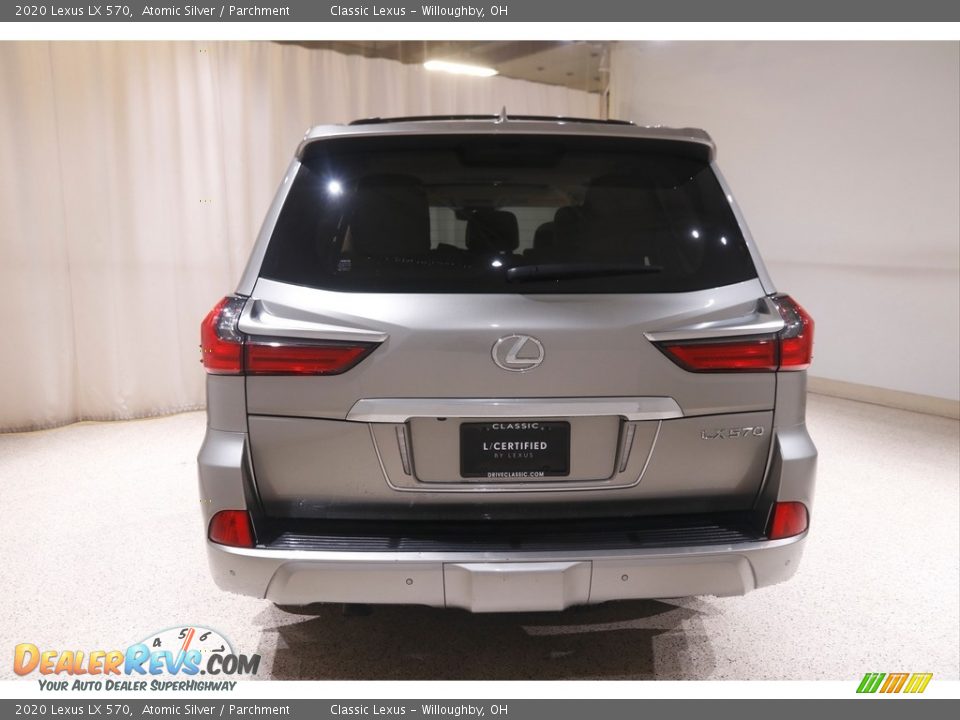 2020 Lexus LX 570 Atomic Silver / Parchment Photo #24