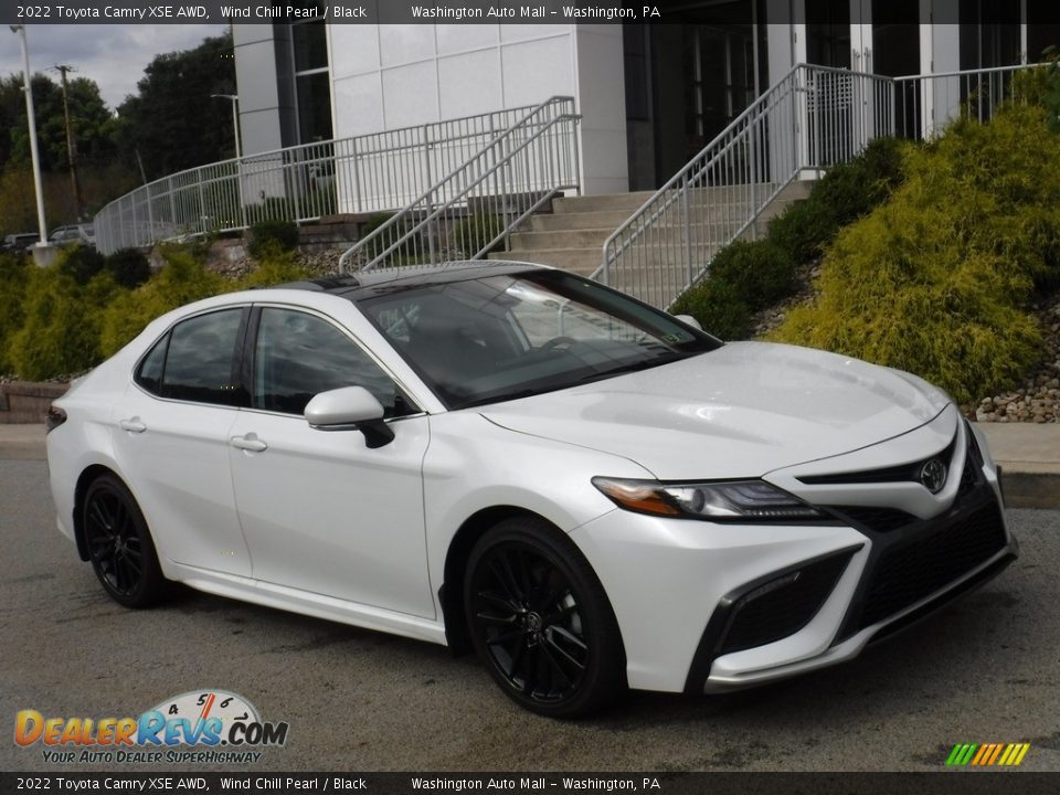 2022 Toyota Camry XSE AWD Wind Chill Pearl / Black Photo #1