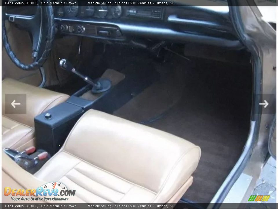 Front Seat of 1971 Volvo 1800 E Photo #14