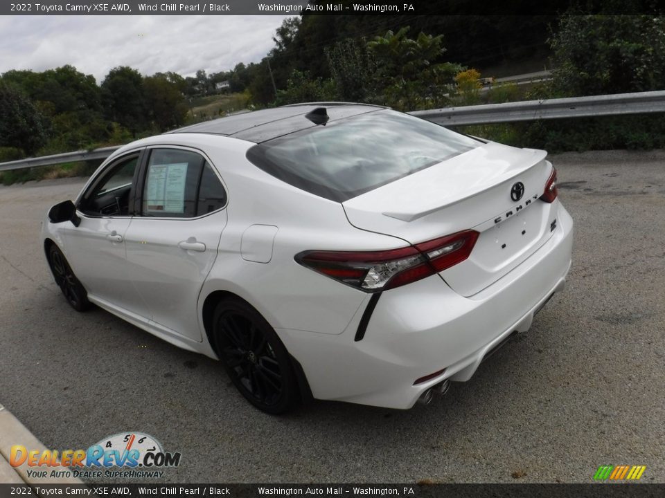 2022 Toyota Camry XSE AWD Wind Chill Pearl / Black Photo #17
