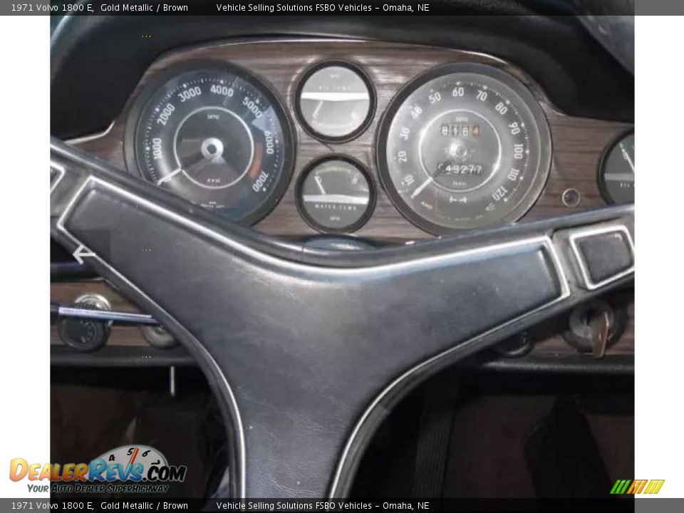 1971 Volvo 1800 E Gauges Photo #16
