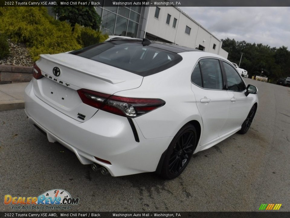 2022 Toyota Camry XSE AWD Wind Chill Pearl / Black Photo #19