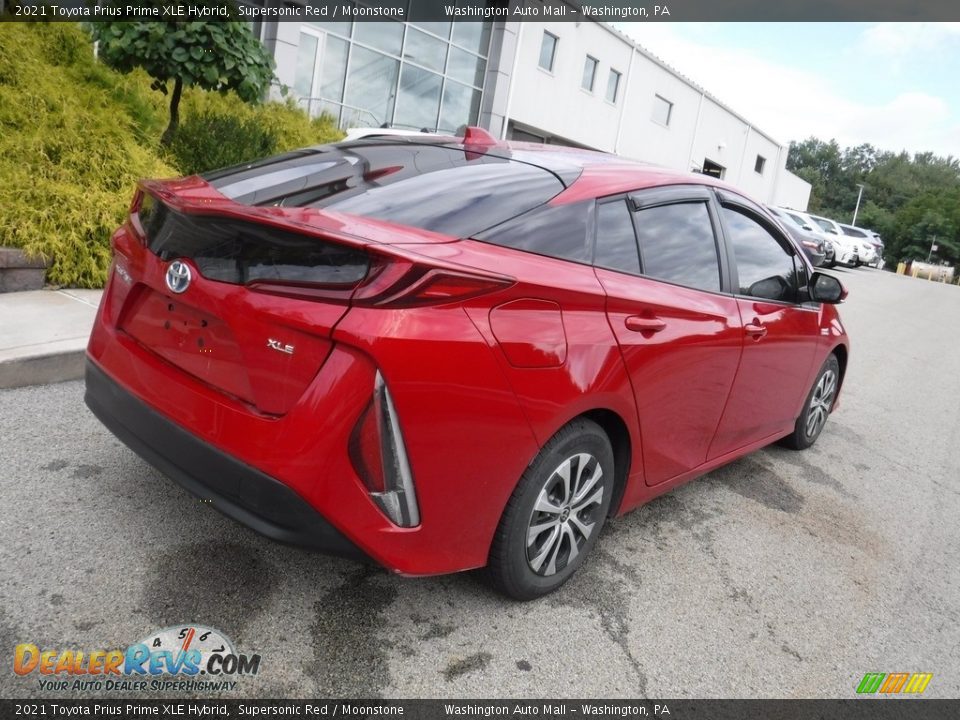 Supersonic Red 2021 Toyota Prius Prime XLE Hybrid Photo #18