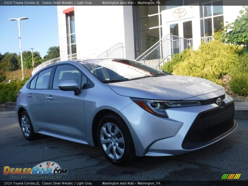 2020 Toyota Corolla LE Classic Silver Metallic / Light Gray Photo #1