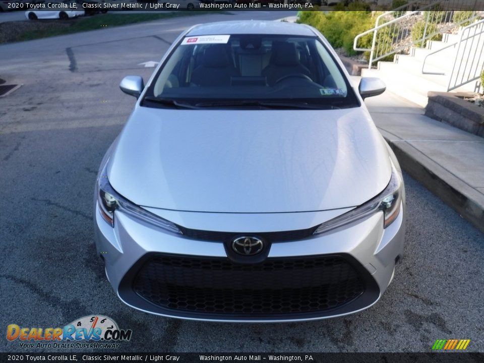 2020 Toyota Corolla LE Classic Silver Metallic / Light Gray Photo #11