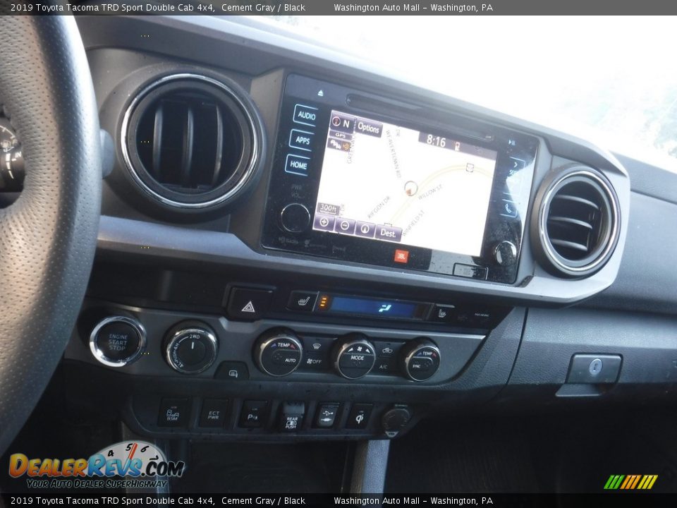 2019 Toyota Tacoma TRD Sport Double Cab 4x4 Cement Gray / Black Photo #3