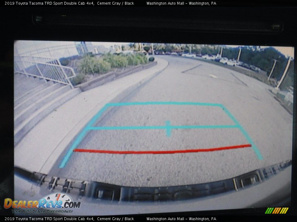 2019 Toyota Tacoma TRD Sport Double Cab 4x4 Cement Gray / Black Photo #6