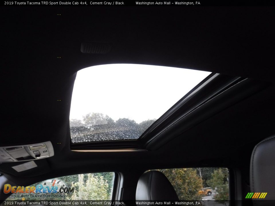 2019 Toyota Tacoma TRD Sport Double Cab 4x4 Cement Gray / Black Photo #24