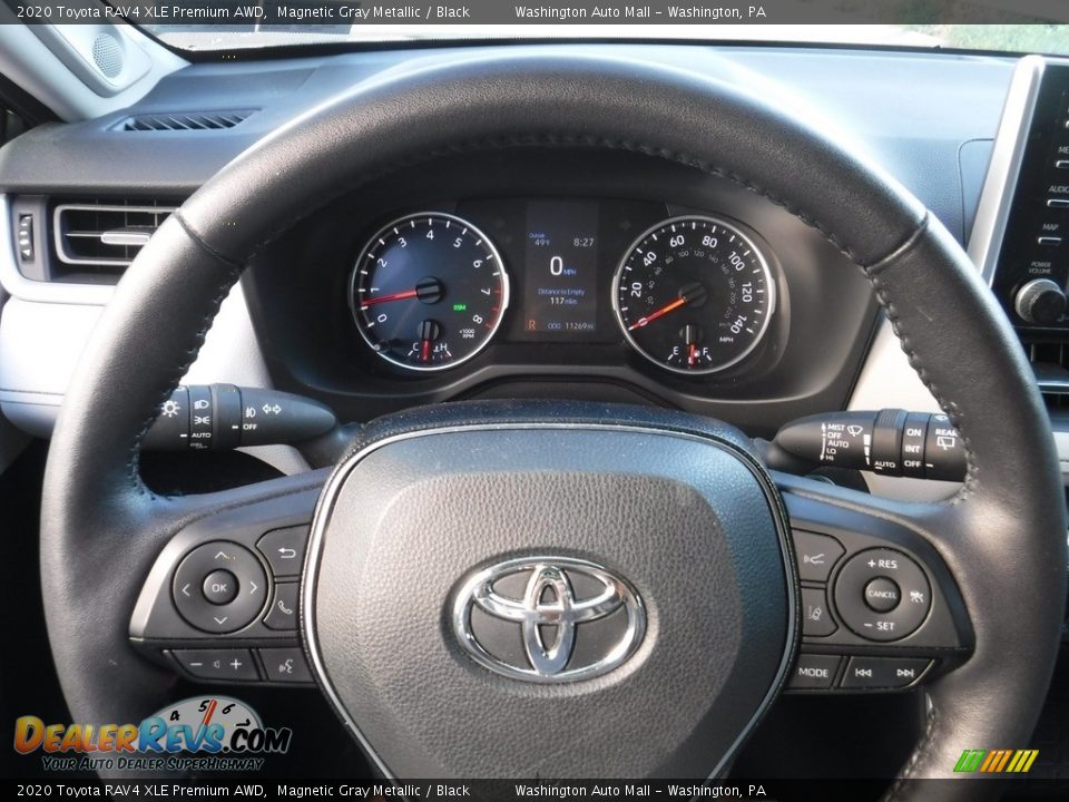 2020 Toyota RAV4 XLE Premium AWD Magnetic Gray Metallic / Black Photo #28