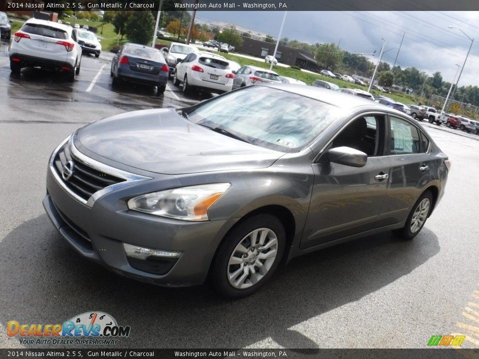 2014 Nissan Altima 2.5 S Gun Metallic / Charcoal Photo #5