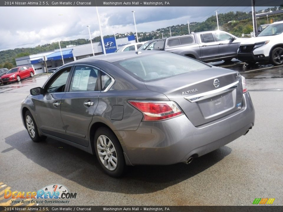 2014 Nissan Altima 2.5 S Gun Metallic / Charcoal Photo #7