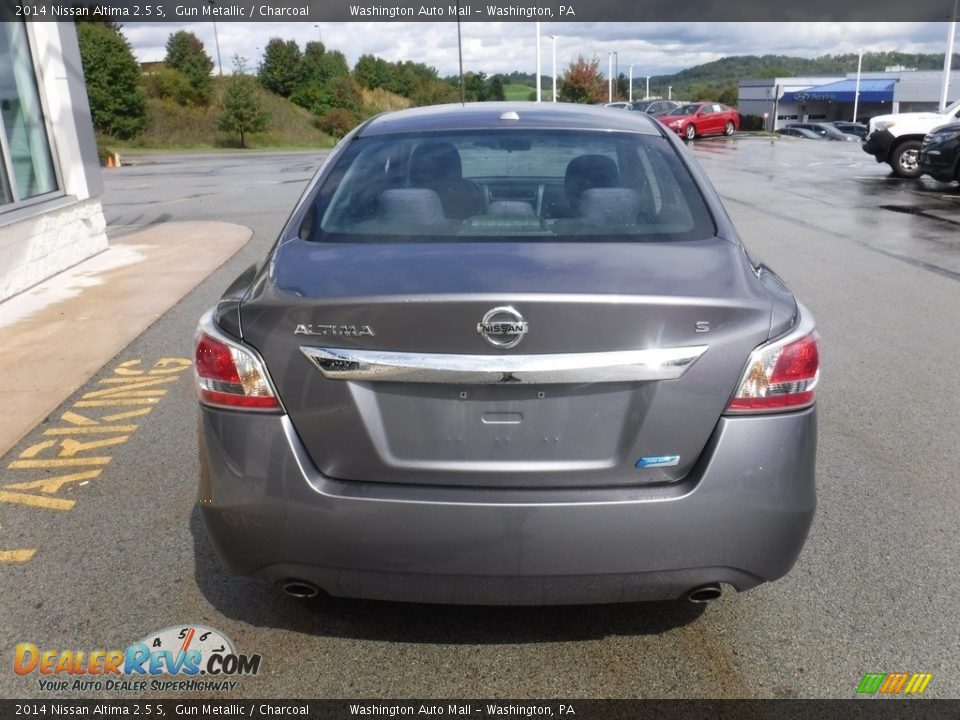 2014 Nissan Altima 2.5 S Gun Metallic / Charcoal Photo #8