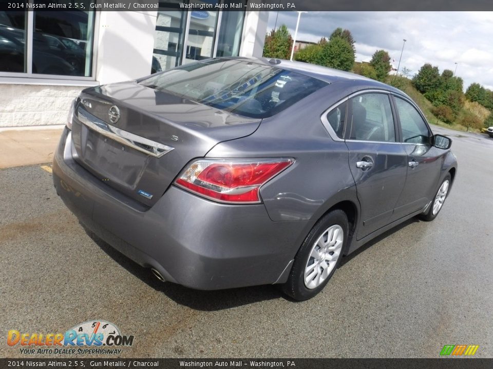 2014 Nissan Altima 2.5 S Gun Metallic / Charcoal Photo #9