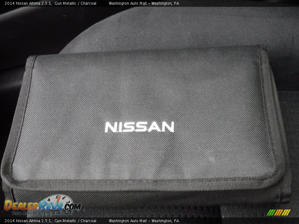 2014 Nissan Altima 2.5 S Gun Metallic / Charcoal Photo #24