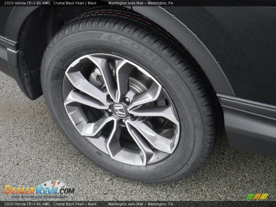 2020 Honda CR-V EX AWD Crystal Black Pearl / Black Photo #3